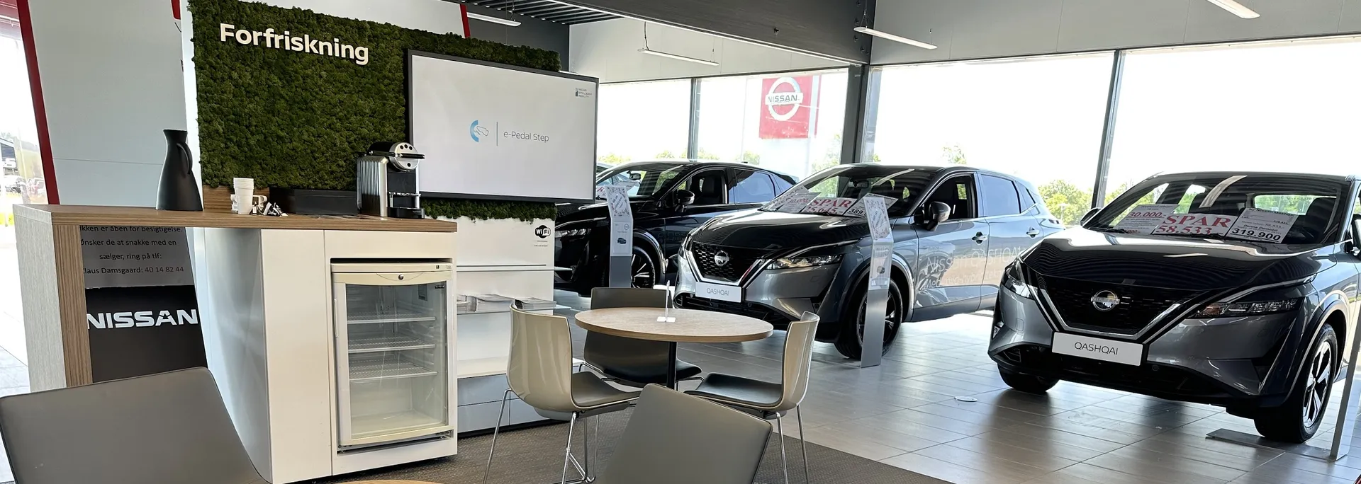 Showroomet hos Knud Damsgaard